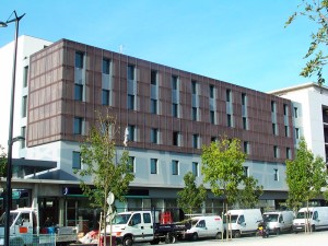 coanus façade bâtiment bureaux et logements